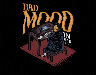 bad mood apparelbrand badge badgedesign badges branding clothingdesign design art designwork designworks illustration