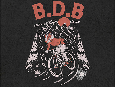 B.D.B apparelbrand artwork badgedesign branding clothing brand clothingdesign design art designwork illustration merchandise