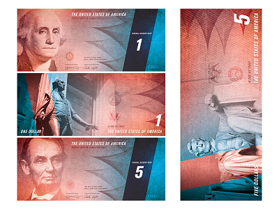 Currency Redesign america asu asuvcd branding currency design money typography united states