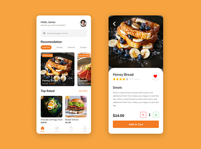 Foodel App delivery food design food mobile mobile app ui ui mobile uidesign uiux