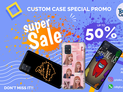 Special Promo Toko Custom case custom discount promo