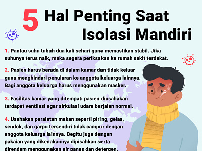 5 Hal Penting Saat Isolasi Mandiri