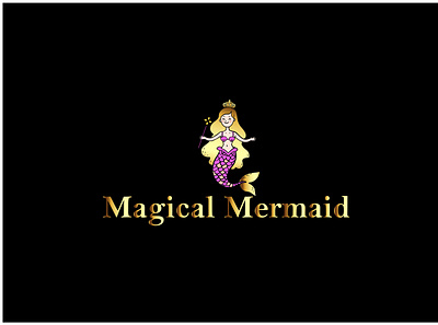 magical mermaid logo logo mermaid logo