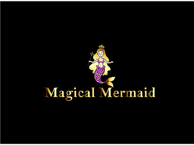 magical mermaid logo