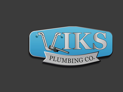 VIKS PLUMNING LOGO.