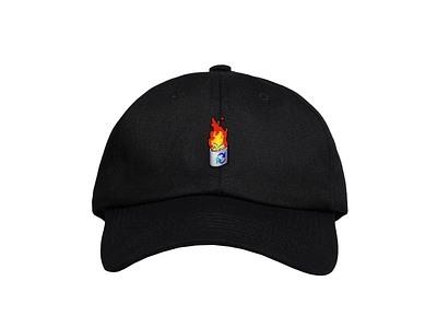Trash hat 8bit bin brand fire hat hiphop icon logo mark music trash windows