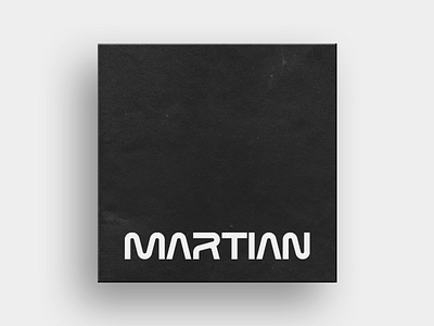 Martian agency brand future lab logo logotype mark martian space studio typemark