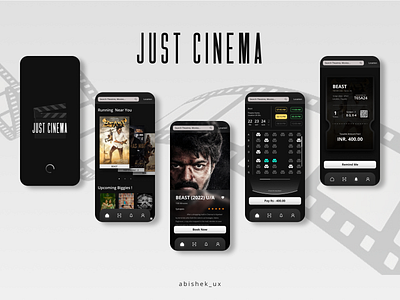 Just Cinema - Ticket Booking App