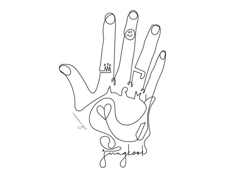 My Artbook  Jungkooks Hand Tattoo  Wattpad
