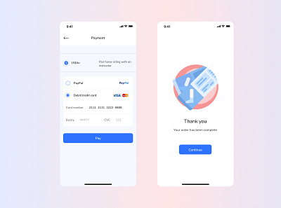 Payment page in the mobile App app design figma mob mobile ui payment payment page ui