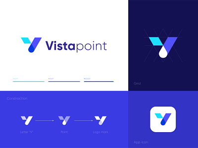 Vistapoint abstract logo best shot branding business logo corporate logo creative logo custom logo elegant logo flat minimalist letter v logo logo creator logo design logo presentation logomark marketing logo modern logo monogram simple logo tech logo visual identity