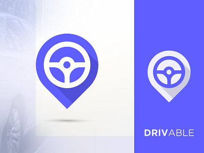 Drivable logo mark brand identity branding business logo clean logo drive logo graphic design icon location logo logo branding logo design logodesign logos logotype modern logo monogram simple logo symbol typography vector