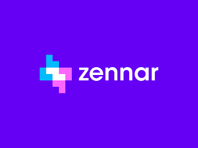 Zennar ┃letter Z logo design mark