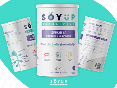 Soyup Product Packaging branding design illustration package