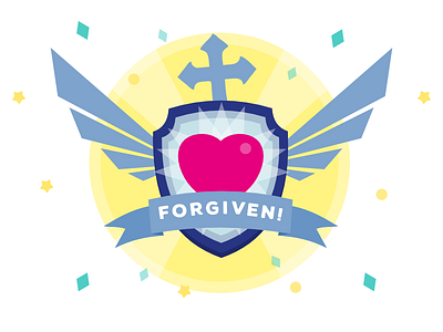 Forgiven Badge