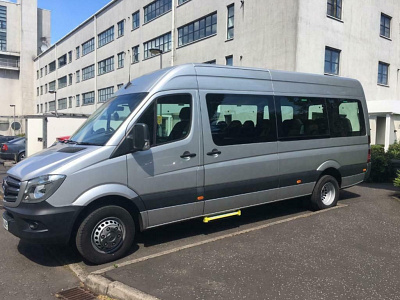 How can we find a self-drive minibus hire service in Hull?