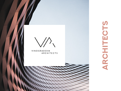 Logo for architect architect brand brending illustrator logotype