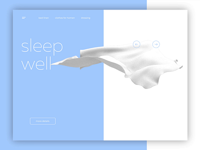 Shop "sleep well" 3d 3d art 3d website after affects brand design branding c4d design shop web design website