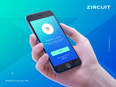 Zircuit 2 app ios iphone 6 screendesign ui ux