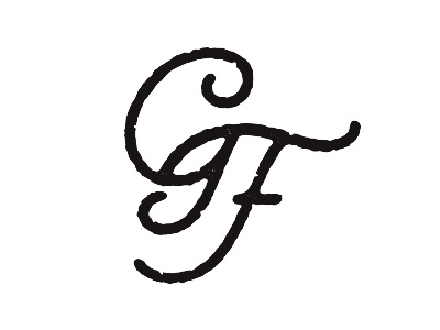 Good Feel Supply Co. brand branding ligature logo mark monogram script type typography