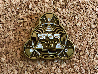 Wave Spell Live 2018 Pin
