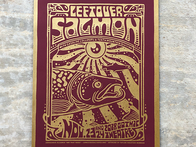 Leftover Salmon Thanksgiving Poster