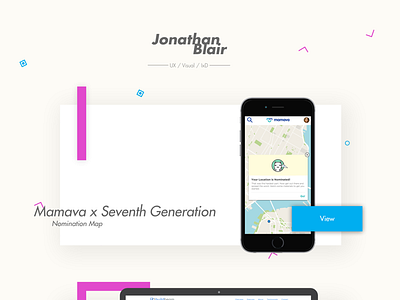 Portfolio 2016 80s case study designer mamava mobile portfolio revival seventh generation ui ux visual