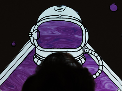 Space God animation brooklyn illustration installation mapping photo projection space