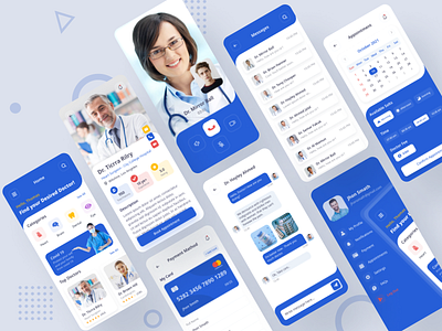 Health Care App UI Design