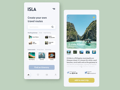 ISLA - Travel App