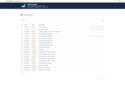 NCJUA / VaultScan asp.net bootstrap c sharp css html javascript sql web application