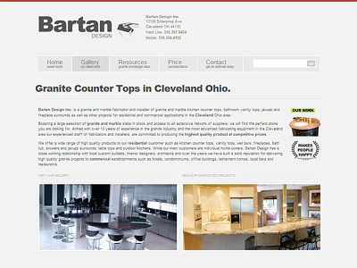 Bartan Design - Wordpress css html javascript photoshop