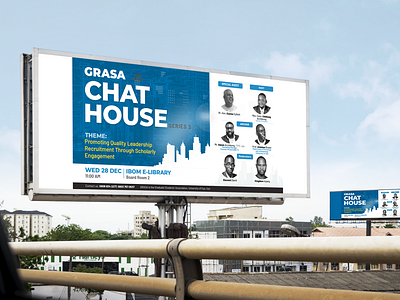 Billboard Design for GRASA ChatHouse.
