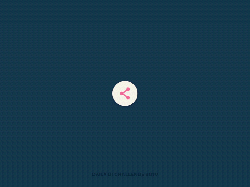 Daily UI #010 - Social Share @daily ui daily 100 daily 100 challenge dailyui design principle share sketch social share ui ui animation ux