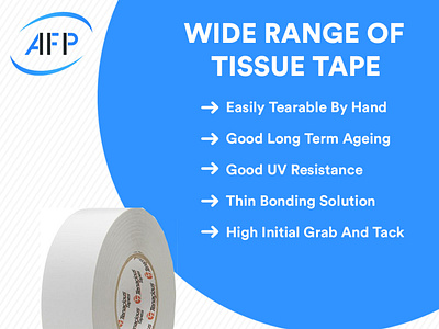 Best Quality Tissue Tapes Manufacturer and Supplier in Ahmedabad