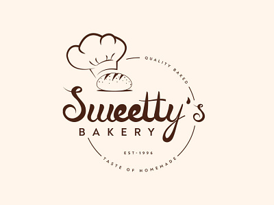 Sweetty's Bakery bakerylogo logodesign