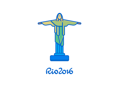rio 2016 games icon line logo logos logotype mark olympic palace rio sport