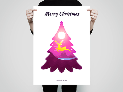 Merrychristmas🎅🏿🎅🏿🎅🏿 christmas design dream exploration holidays illustration poster typography