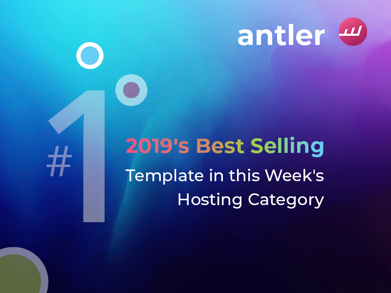 Antler - Best Selling Template business dedicated provider template editable integration css 3 whmcs servers hosting bootstrap 4 corporate domains design illustration blog reseller html 5 datacenter cloud