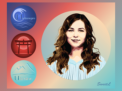 Highlights/Banners for Instagram avatar avatar design avatar icons banner branding china design digital illustration icon instagram logo logodesign logotype montenegro popart portrait sweetl vector web webdesign