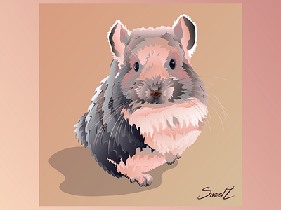 Chinchilla/Шиншила 2d art adobe illustrator branding chinchilla digital illustration digitalart domestic pets gradient illustration illustratorslavyansk illustratorukraine pets popart sweetl vector vector art vector graphic vector illustration