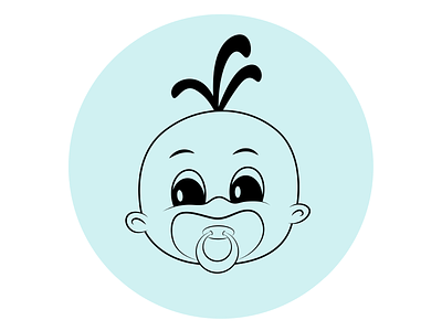 Baby boy - doodle icon 2d art babies baby boy cartoon character child childhood clipart doodle icon kiddy kids logo sweetl tender tiny toddler ukraine vector