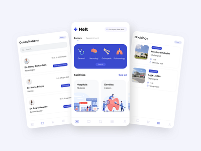 Online Medical Consultation and Appointment App appointment booking design light mode medical medical app mobile app mobile app design mobile app development neomorphic ui ui ux ui design