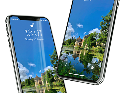 Scotney Castle - Lamberhurst castle countryside england iphone landscape lockscreen moat photography walking woodland