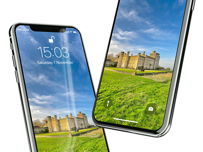 Chiddingstone Castle - Edenbridge, England blue sky chiddingstone england iphone landscape lockscreen photography