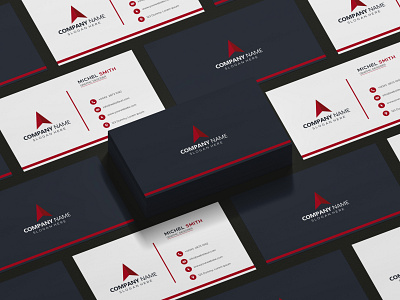 Professional Business Card Template Design brand branding business business card business card template card desgin corporate corporate design creative design design graphic design illustration logo modern design motion graphics print template professional ui vector