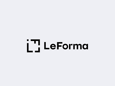 LEFORMA architecture branding graphic design logo typography logo