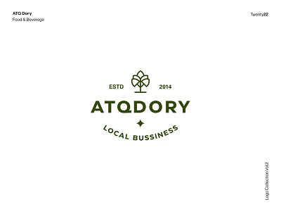 LOGO ATQDORY | LOGO COLLECTION 2022 branding cobrand graphic design logo tree vietnam