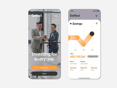 UI UX Design - Deffect Block chain brand design branding cobrand design designer graphic design illustration logo logodesign ui uiux vietnam