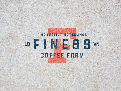 Logo design Fine89 Coffee - Vietnam's Coffee shop